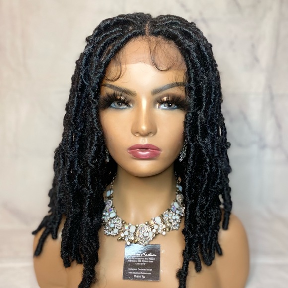 10. Braided Lace Front Wig